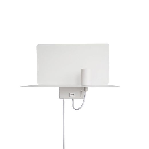 Aplique de pared MB2244-WH Lumiere Largo 35 Ancho 19.50 Alto 29