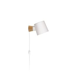 Aplique de pared MB4014-WH Lumiere Largo 13 Ancho 25 Alto 16