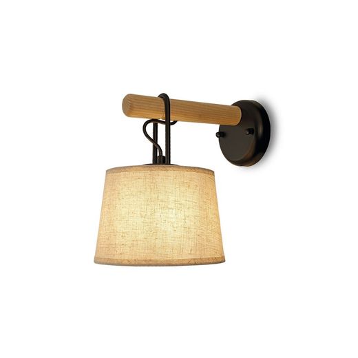 Aplique de pared MB6130-BK Lumiere Largo 20 Ancho 30 Alto 14