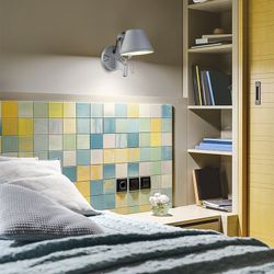 Aplique de pared MB8615-SR Lumiere Largo 15 Ancho 25 Alto 17