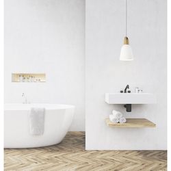 Lámpara colgante MD2301S-W Lumiere Largo 13 Ancho 23 Alto 140