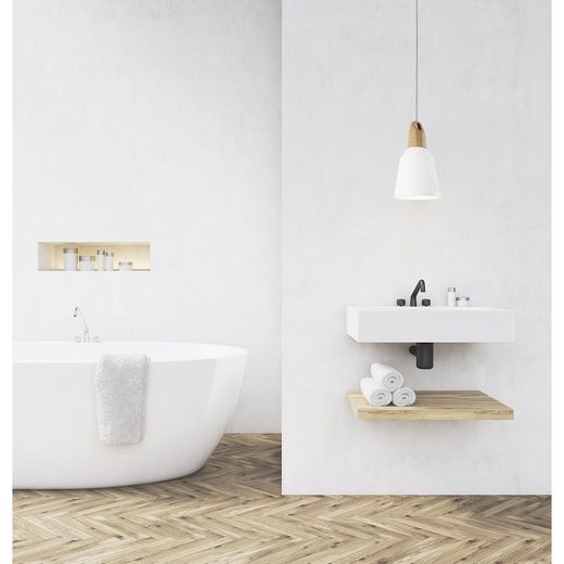 Lámpara colgante MD2301S-W Lumiere Largo 13 Ancho 23 Alto 140