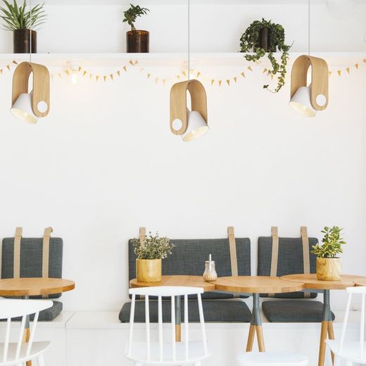 Lámpara colgante MD2314-W Lumiere Largo 19 Ancho 31 Alto 150