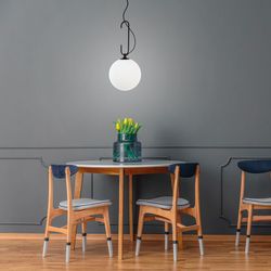 Lámpara colgante MD2413-BK Lumiere Largo 30 Ancho 60 Alto 180