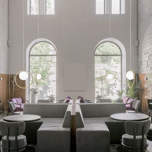 Lámpara colgante MD2416-NAT Lumiere Largo 39 Ancho 20 Alto 150