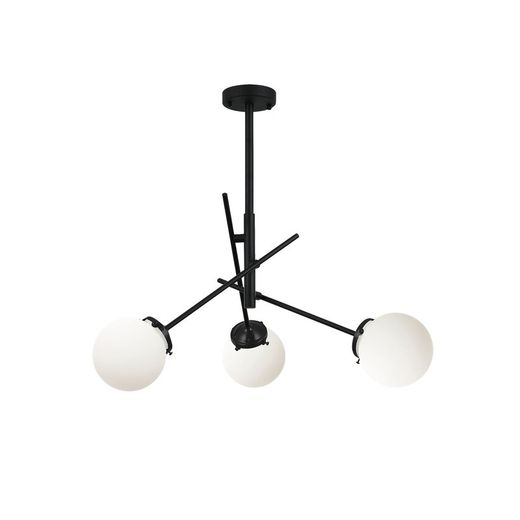 Lámpara colgante MD3222-BK Lumiere Largo 70 Ancho 13 Alto 72