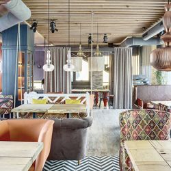 Lámpara colgante MD4293B-TCP Lumiere Largo 19 Ancho 36 Alto 150