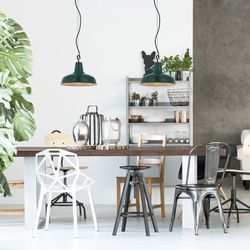 Lámpara colgante MD6168A-280DG Lumiere Largo 28 Ancho 22.50 Alto 144.50