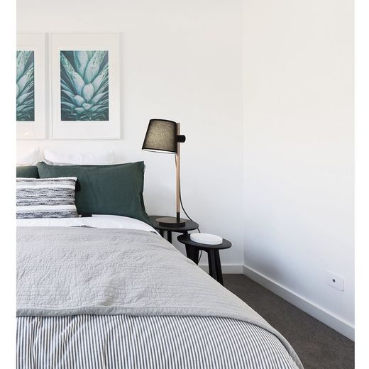 Lámpara de sobremesa MT2240-BK Lumiere Largo 26 Ancho 20 Alto 60