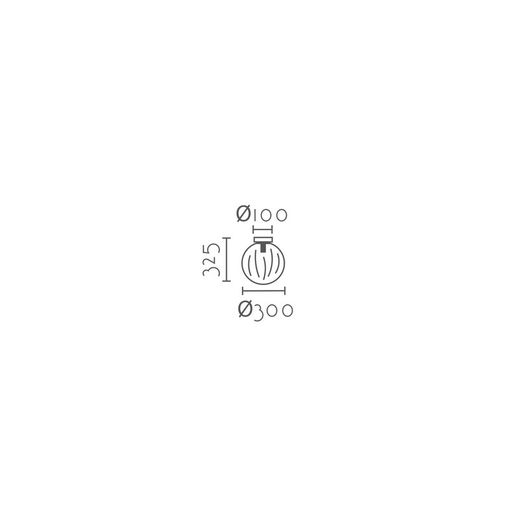 Plafón de techo MX3218-GD Lumiere Largo 30 Ancho 30 Alto 32.50