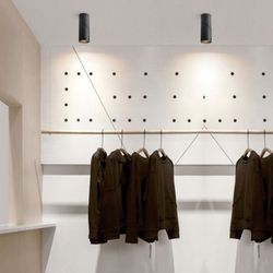 Aplique de techo MX8200-BK Lumiere Largo 6 Ancho 6 Alto 16