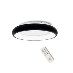 Plafón de techo MX9234-450BK Lumiere Largo 41 Ancho 41 Alto 10