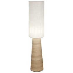 Pie Salon Aosta Beig/Madera 1 X 60W E-27