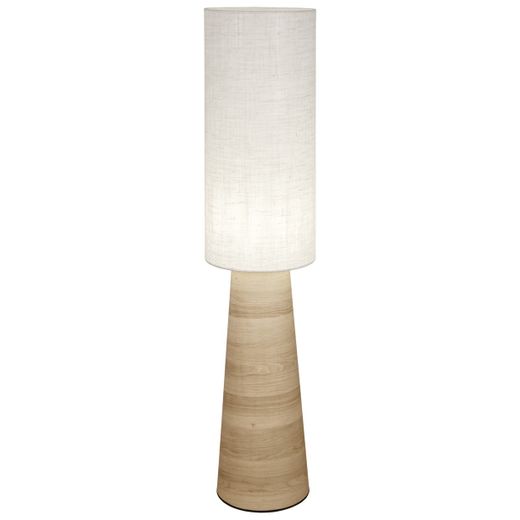 Pie Salon Aosta Beig/Madera 1 X 60W E-27