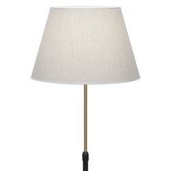 Pie Salon Kendal Negro-Latón 1 X 60W E-27