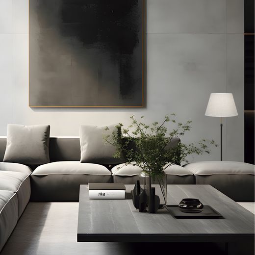 Pie Salon Kendal Negro-Latón 1 X 60W E-27