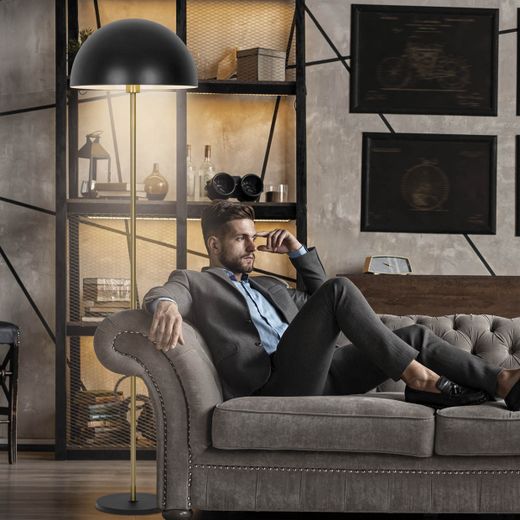 Pie Salon Marnau 1L Negro 1 X 60W E-27