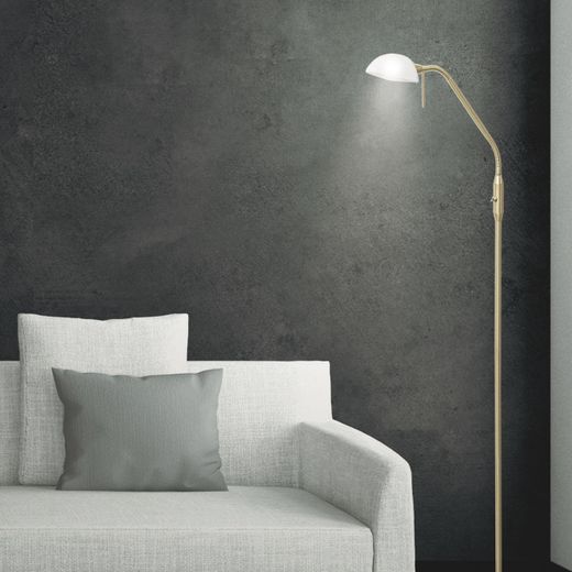 Pie Salon Modos Cuero 1 X 40W E-14