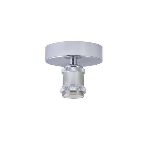 Plafon 1 Luz Elkan Cromo 1 X E-27