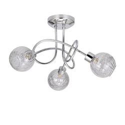 Plafon 3L Rolo Cromo 3 X 40W G-9