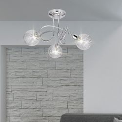 Plafon 3L Rolo Cromo 3 X 40W G-9