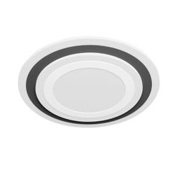 Plafon Led Galet Negro Led 38W 1725Lm 4000K