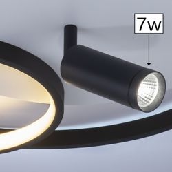 Plafon Led Garona Led 64W+7W 3600Lm 2700-6500K
