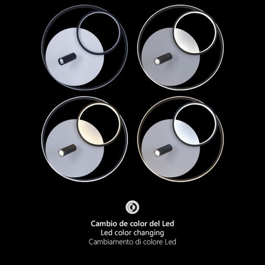 Plafon Led Garona Led 64W+7W 3600Lm 2700-6500K