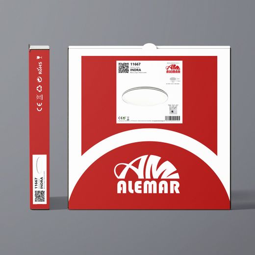 Plafon Led Indra Blanco 40Cm Led 48W 3000/4000/6000K