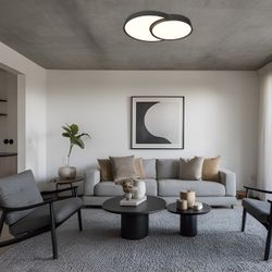 Plafon Led Niro Negro Led 67W 3000/4000/6000K