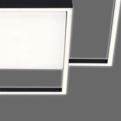 Plafón Led Tonga Negro Led 40W 4000K