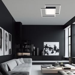 Plafón Led Tonga Negro Led 40W 4000K