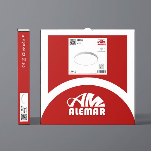 Plafon Led Vito Cafe 50Cm Led 72W 3000/4000/6000K