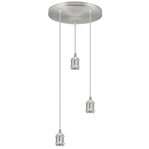 Redondo 3L Elkan Niquel Sat. 3 X 60W E-27