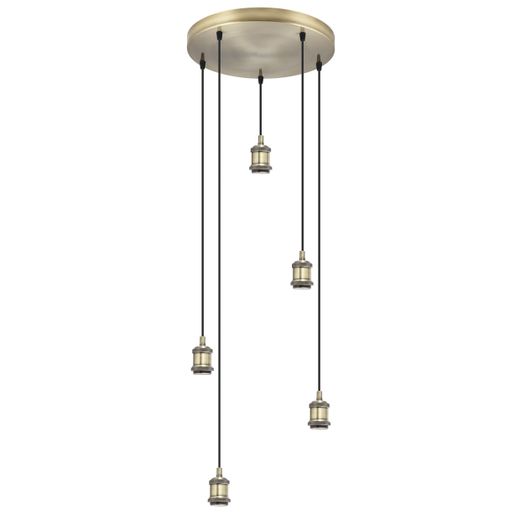 Redondo 5L Elkan Cuero 5 X 60W E-27