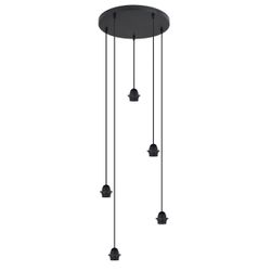 Redondo 5L Larrue Negro 5 X 60W E-27