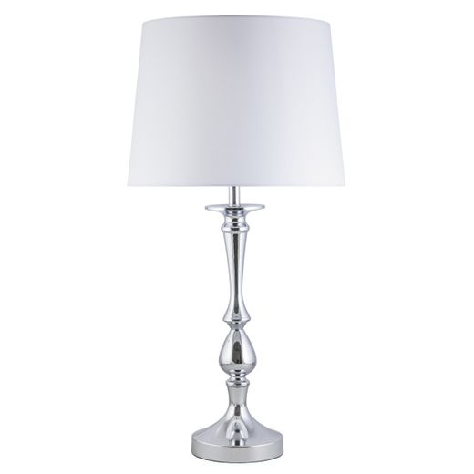 Rinconera Tudor Cromo 1 X 60W E-27