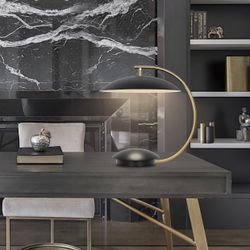 Sobremesa 1L Nanda Negro Mate Led 12W 1140Lm 3000K