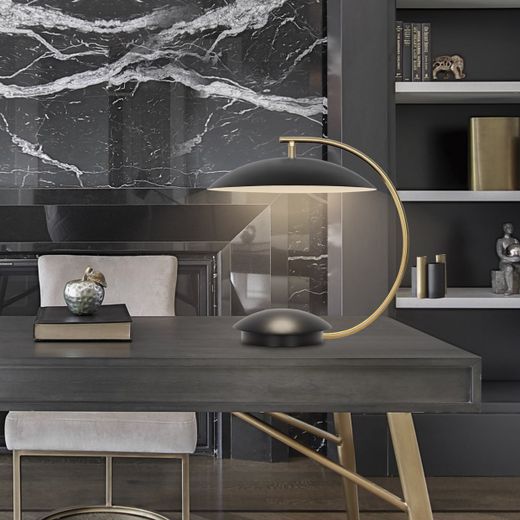 Sobremesa 1L Nanda Negro Mate Led 12W 1140Lm 3000K