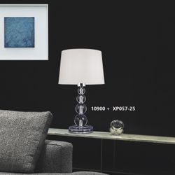 Sobremesa 1L. Versalles Cromo 1 X 60W E-27 - Sin Pantalla