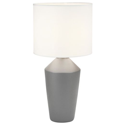 Sobremesa Barron Gris 1 X 60W E-27