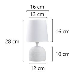 Sobremesa Baxter Blanco