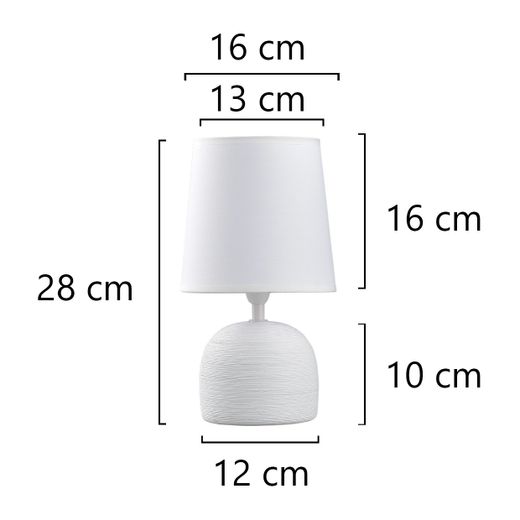 Sobremesa Baxter Blanco