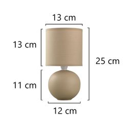 Sobremesa Caicos Marron