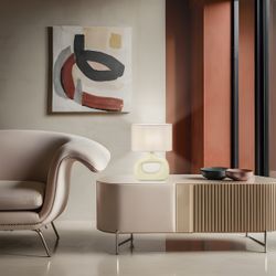 Sobremesa Dalton Vainilla 1 X 40W E-14