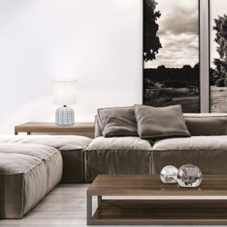 Sobremesa Darren Blanco/Gris 1 X 40W E-14