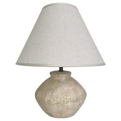 Sobremesa Larry Piedra Beig 1 X 40W E-14