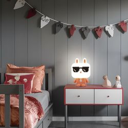 Sobremesa Maskota Perrito Rojo 1 X 40W E-14-Bombilla Incluida