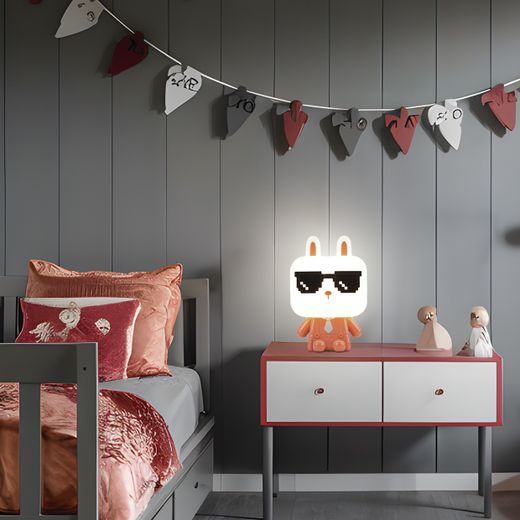 Sobremesa Maskota Perrito Rojo 1 X 40W E-14-Bombilla Incluida