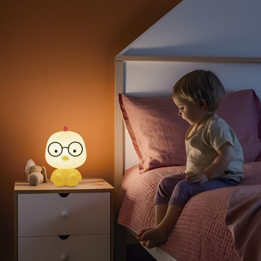 Sobremesa Maskota Pollito 1 X 40W E-14-Bombilla Incluida